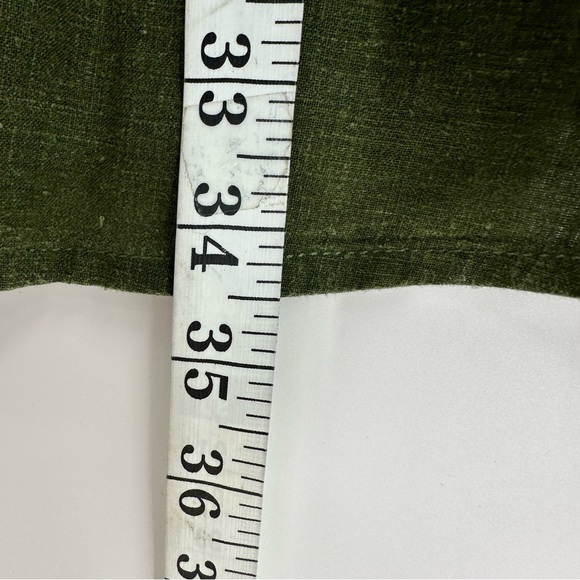 Orvis Shirt Mens XL Green Hemp Tencel Blend Short Sleeve Casual Soft Breathable - Picture 9 of 10